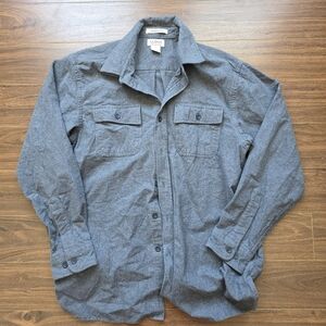 L.L. Bean Gray Chamois Shirt